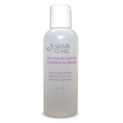 30% Glycolic Acid Gel (Unbuffered) Available in 3 sizes
